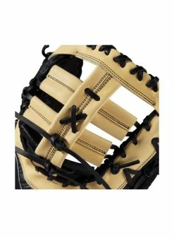 Wilson A2K Jose Abreu Game Model (1B) LHT 12.5 Black/Black SuperSS/Blonde -Cheap Baseball Glove Store wilson wilson a2k jose abreu game model 1b lht 125 9