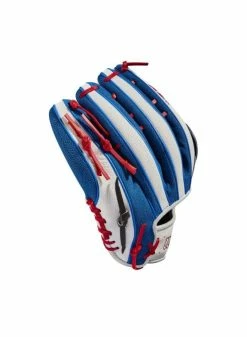 Wilson A2K Mookie Betts Game Model (OF) LHT 12.5 Black/White SS/Royal/Red -Cheap Baseball Glove Store wilson wilson a2k mookie betts game model of lht 1 3