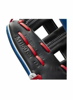 Wilson A2K Mookie Betts Game Model (OF) LHT 12.5 Black/White SS/Royal/Red -Cheap Baseball Glove Store wilson wilson a2k mookie betts game model of lht 1 5