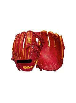 Wilson A2K Ozzie Albies Game Model (IF) 11.5 Red -Cheap Baseball Glove Store wilson wilson a2k ozzie albies game model if 115 r 5