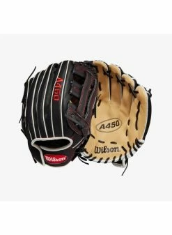 Wilson A450 Advisory Staff 11" LHT 11 Blonde/Black/ White & Red