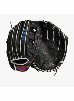 Wilson A450 Advisory Staff 12-inch Black/Black/ Red&Royal&White