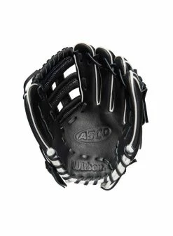Wilson A500 10.5 23 Black/White/Blonde -Cheap Baseball Glove Store wilson wilson a500 105 23 black white blonde 2