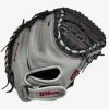 Wilson A500 CM32 23 Black/Grey/Red -Cheap Baseball Glove Store wilson wilson a500 cm32 23 black grey red