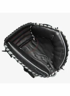 Wilson A500 CM32 23 Black/Grey/Red -Cheap Baseball Glove Store wilson wilson a500 cm32 23 black grey red 2