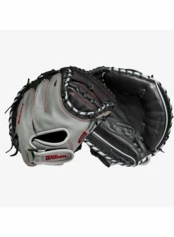 Wilson A500 CM32 23 Black/Grey/Red -Cheap Baseball Glove Store wilson wilson a500 cm32 23 black grey red 3